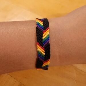 Pride friendship bracelet